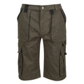 Khaki - Front - Regatta Mens Pro Utility Cargo Shorts