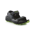 Black-Lime - Front - Regatta Mens Samaris Sandals