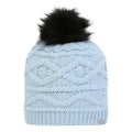 Quiet Blue - Back - Dare 2B Womens-Ladies Remind II Bobble Beanie