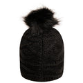 Black - Back - Dare 2B Womens-Ladies Remind II Bobble Beanie