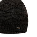 Black - Side - Dare 2B Womens-Ladies Remind II Bobble Beanie