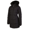 Black-Black - Back - Dare 2B Womens-Ladies Striking III Long Length Padded Jacket