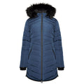 Moonlight Denim - Front - Dare 2B Womens-Ladies Striking III Long Length Padded Jacket