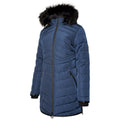 Moonlight Denim - Side - Dare 2B Womens-Ladies Striking III Long Length Padded Jacket