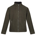 Dark Khaki - Front - Regatta Mens Garrian II Full Zip Fleece Jacket