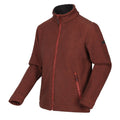 Burnt Henna - Side - Regatta Mens Garrian II Full Zip Fleece Jacket