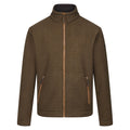 Umber - Front - Regatta Mens Garrian II Full Zip Fleece Jacket