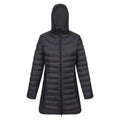 Seal Grey-Black - Front - Regatta Womens-Ladies Andel III Lightweight Parka