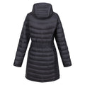 Seal Grey-Black - Back - Regatta Womens-Ladies Andel III Lightweight Parka