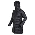 Black - Side - Regatta Womens-Ladies Andel III Lightweight Parka