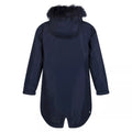 Navy - Back - Regatta Childrens-Kids Adelyn Waterproof Parka