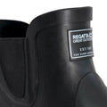 Black - Side - Regatta Childrens-Kids Liteweather Wellington Boots