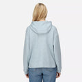 Ice Grey - Close up - Regatta Womens-Ladies Kassidy Marl Hoodie