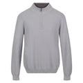 Storm Grey - Front - Regatta Mens Keaton Knitted Jumper