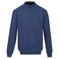 Dark Denim - Front - Regatta Mens Keaton Knitted Jumper