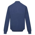 Dark Denim - Back - Regatta Mens Keaton Knitted Jumper