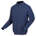 Dark Denim - Side - Regatta Mens Keaton Knitted Jumper