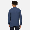 Dark Denim - Close up - Regatta Mens Keaton Knitted Jumper