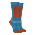 Blaze Orange-Fjord - Back - Dare 2B Childrens-Kids Performance Ski Socks