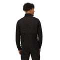 Black - Close up - Regatta Mens Addinston Hybrid Jumper