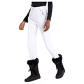 White - Pack Shot - Dare 2B Womens-Ladies Julian Macdonald Regimented Ski Trousers