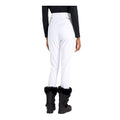 White - Close up - Dare 2B Womens-Ladies Julian Macdonald Regimented Ski Trousers