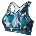 Fortune Green - Side - Dare 2B Womens-Ladies Fleur East Edit Swift Sports Bra