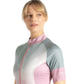 Lilypad Green - Pack Shot - Regatta Womens-Ladies Stimulus AEP Full Zip Cycling Jersey