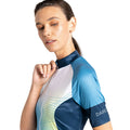 Niagara Blue - Lifestyle - Regatta Womens-Ladies Stimulus AEP Full Zip Cycling Jersey