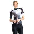 Black - Close up - Regatta Womens-Ladies Stimulus AEP Full Zip Cycling Jersey