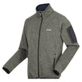 Agave Green-Ash - Side - Regatta Mens Newhill Marl Full Zip Fleece Jacket