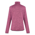 Violet - Back - Regatta Womens-Ladies Newhill Marl Full Zip Fleece Jacket