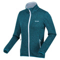 Gulfstream-Sea Haze - Side - Regatta Womens-Ladies Newhill Marl Full Zip Fleece Jacket