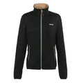 Black-Warm Taupe - Front - Regatta Womens-Ladies Newhill Marl Full Zip Fleece Jacket