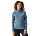 Coronet Blue-Clear Sky - Lifestyle - Regatta Womens-Ladies Newhill Marl Full Zip Fleece Jacket