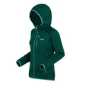 Rainforest - Side - Regatta Womens-Ladies Newhill Marl Hooded Fleece Jacket