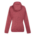 Mineral Red - Back - Regatta Womens-Ladies Newhill Marl Hooded Fleece Jacket