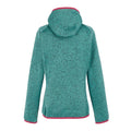 Dusty Green - Back - Regatta Womens-Ladies Newhill Marl Hooded Fleece Jacket