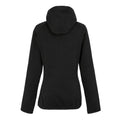 Black - Back - Regatta Womens-Ladies Newhill Marl Hooded Fleece Jacket