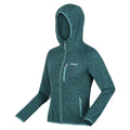 Bristol Blue - Side - Regatta Womens-Ladies Newhill Marl Hooded Fleece Jacket