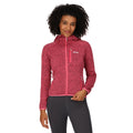 Fruit Dove - Close up - Regatta Womens-Ladies Newhill Marl Hooded Fleece Jacket