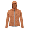 Apricot Crush - Front - Regatta Womens-Ladies Newhill Marl Hooded Fleece Jacket