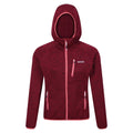 Rumba Red - Front - Regatta Womens-Ladies Newhill Marl Hooded Fleece Jacket