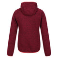 Rumba Red - Back - Regatta Womens-Ladies Newhill Marl Hooded Fleece Jacket