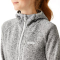 Cyberspace - Pack Shot - Regatta Womens-Ladies Newhill Marl Hooded Fleece Jacket