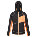 Black-Apricot Crush - Front - Regatta Womens-Ladies Attare II Marl Jacket