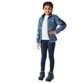 Coronet Blue-Navy - Lifestyle - Regatta Childrens-Kids Newhill Fleece Jacket