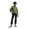 Cardamom Seed - Pack Shot - Regatta Womens-Ladies Orla Kiely Passion Flower Tie Neck Blouse