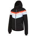 Black-Quiet Blue - Side - Dare 2B Womens-Ladies Powder Ski Jacket