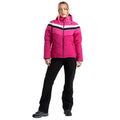 Pure Pink-Boudoir Red - Lifestyle - Dare 2B Womens-Ladies Powder Ski Jacket